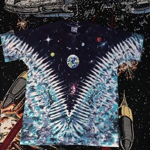 Vintage Men’s XL Liquid Blue, Earth Tie Dye